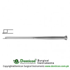 Fomon Chisel Stainless Steel, 16 cm - 6 1/4" Blade Width 7.0 mm